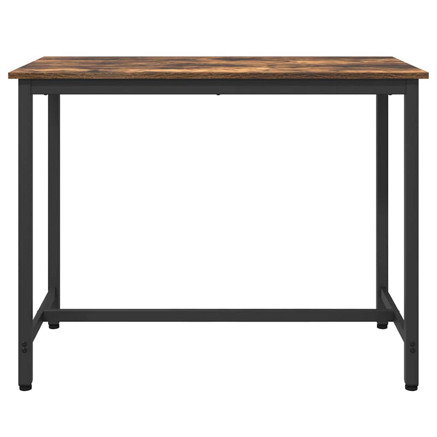 Tafel Gerookt eiken 100 x 50 x 76,5 cm Engineered hout en staal