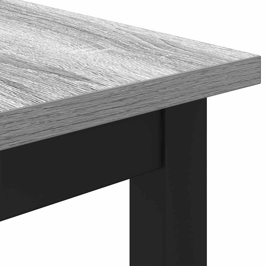 Tafel Grijs Sonoma 100 x 50 x 76,5 cm Engineered hout en staal