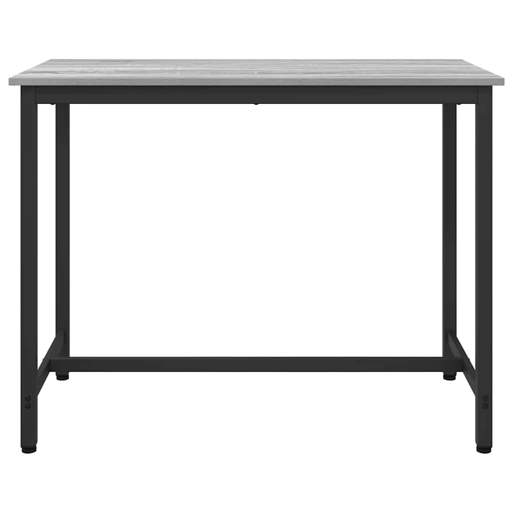 Tafel Grijs Sonoma 100 x 50 x 76,5 cm Engineered hout en staal