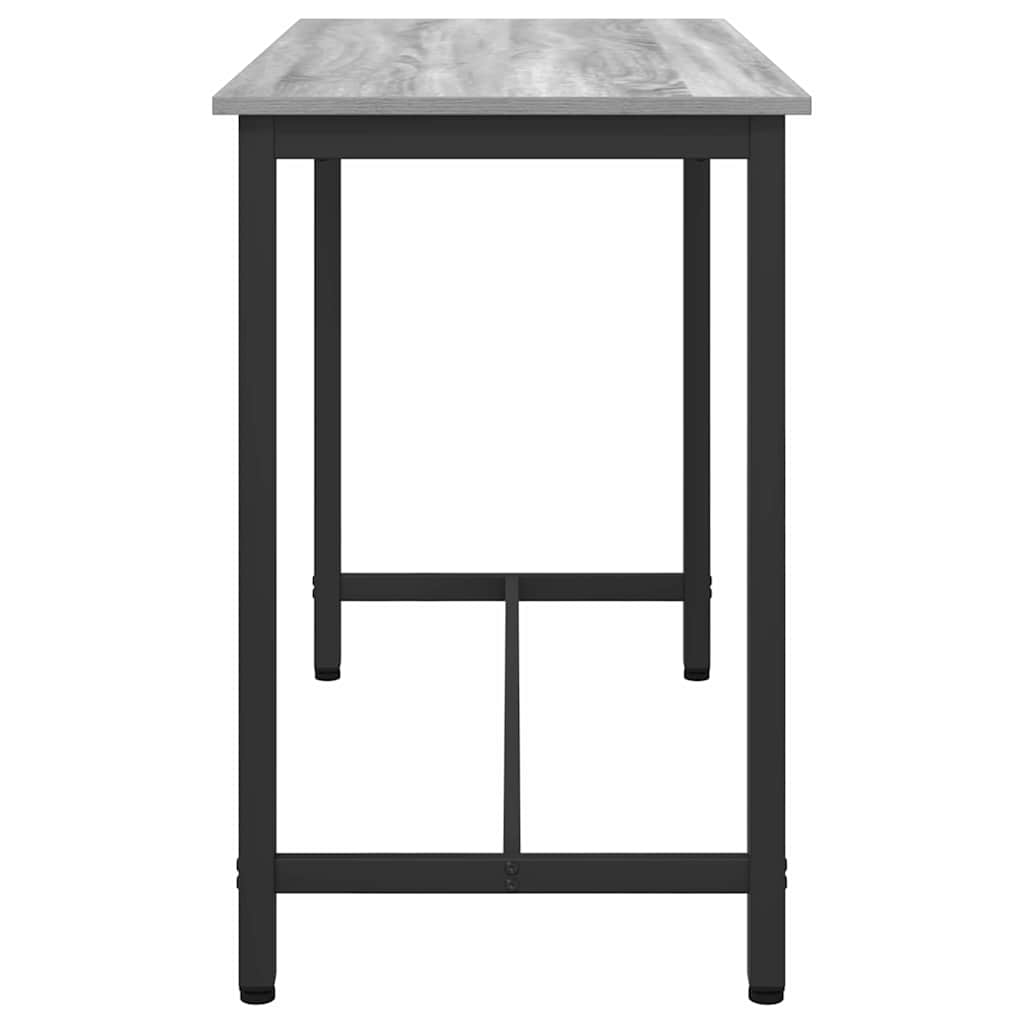 Tafel Grijs Sonoma 100 x 50 x 76,5 cm Engineered hout en staal