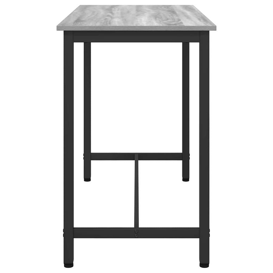 Tafel Grijs Sonoma 100 x 50 x 76,5 cm Engineered hout en staal