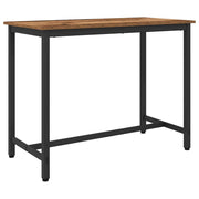 Tafel 100x50x76,5 cm engineered hout staal
