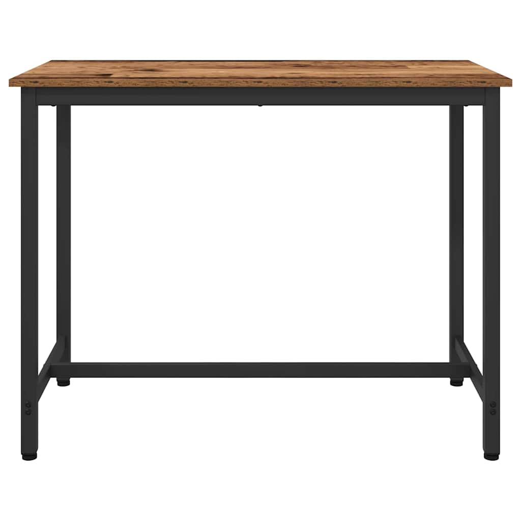 Tafel Oudhout 100 x 50 x 76,5 cm Engineered hout en staal