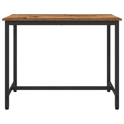 Tafel Oudhout 100 x 50 x 76,5 cm Engineered hout en staal