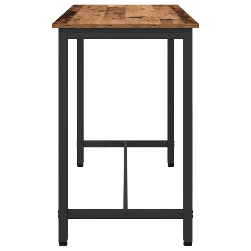 Tafel Oudhout 100 x 50 x 76,5 cm Engineered hout en staal