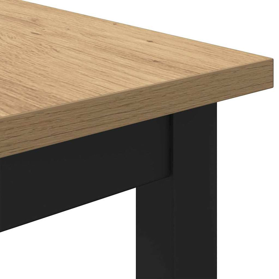 Tafel Artisan Eiken 100 x 50 x 76,5 cm Engineered hout en staal