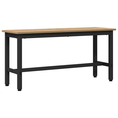 Eetbank 2 pcs Artisan Eiken 100 x 32,5 x 48,5 cm