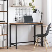 Bureau 80x50x76,5 cm engineered hout staal