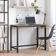 Bureau 80x50x76,5 cm eiken engineered hout staal