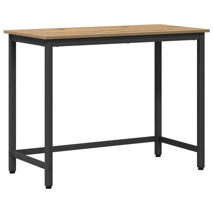 Tafel Artisan Eiken 80 x 50 x 76,5 cm Engineered hout en staal