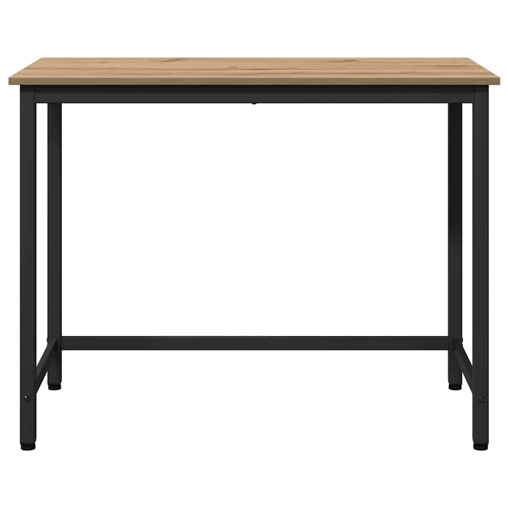 Tafel Artisan Eiken 80 x 50 x 76,5 cm Engineered hout en staal