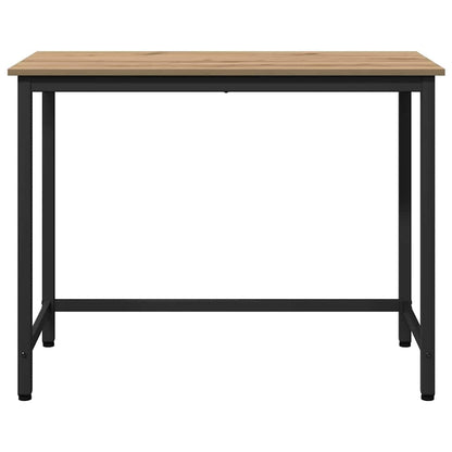 Tafel Artisan Eiken 80 x 50 x 76,5 cm Engineered hout en staal