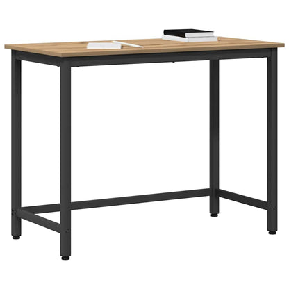 Tafel Artisan Eiken 80 x 50 x 76,5 cm Engineered hout en staal
