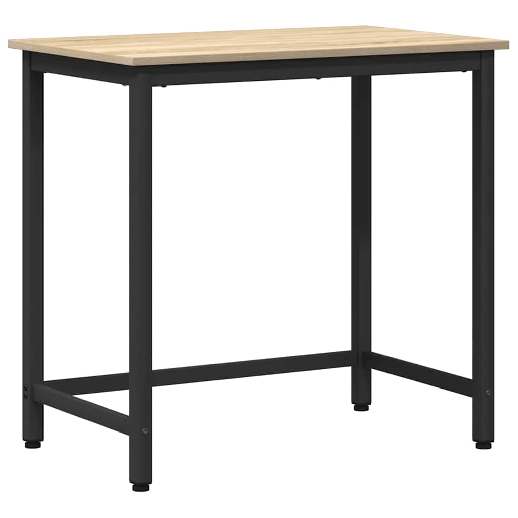 Tafel Sonoma Eiken 100 x 50 x 76,5 cm Engineered hout en staal