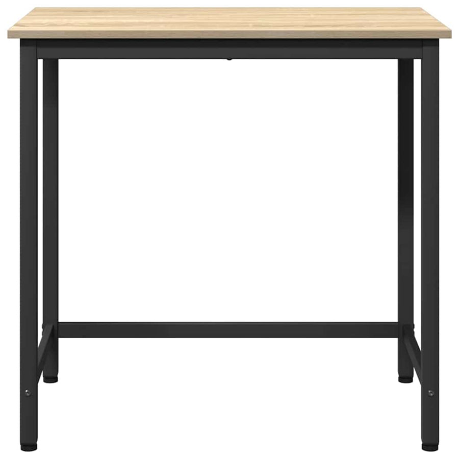 Tafel Sonoma Eiken 100 x 50 x 76,5 cm Engineered hout en staal