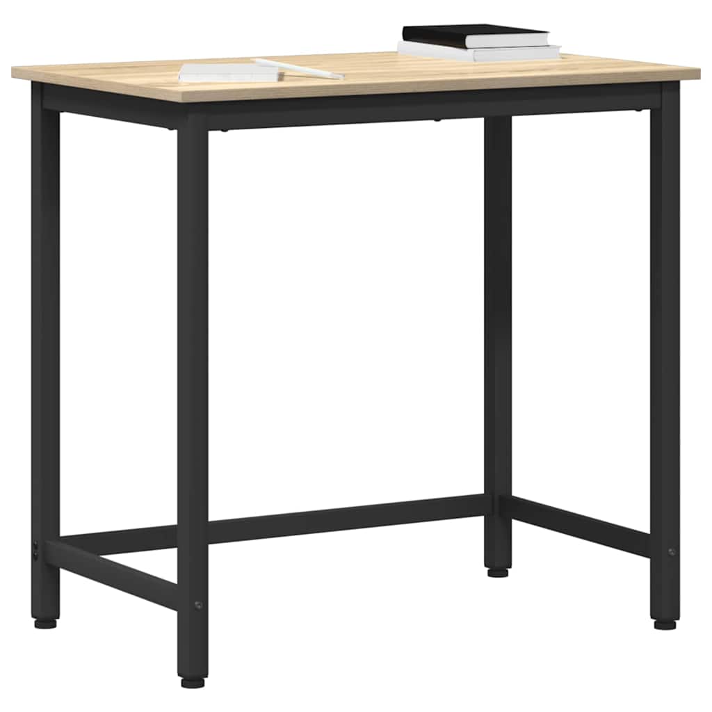 Tafel Sonoma Eiken 100 x 50 x 76,5 cm Engineered hout en staal