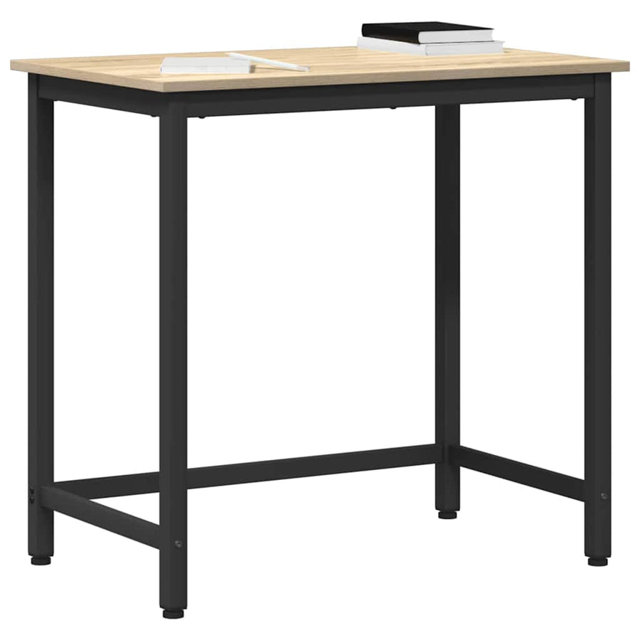 Tafel Sonoma Eiken 100 x 50 x 76,5 cm Engineered hout en staal