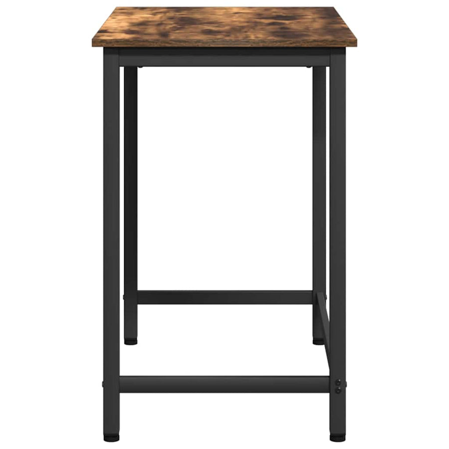 Tafel Gerookt eiken 100 x 50 x 76,5 cm Engineered hout en staal