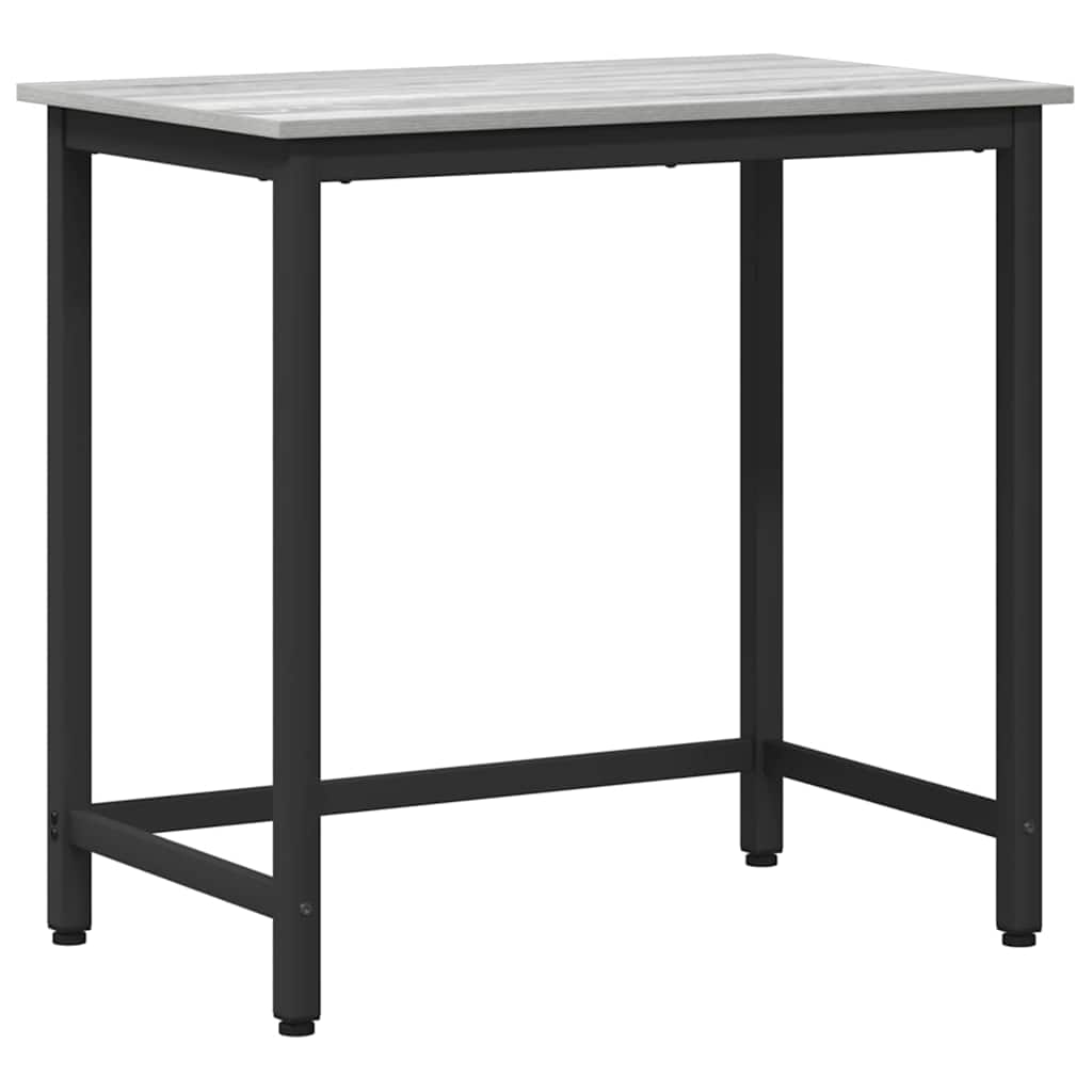 Tafel Grijs Sonoma 100 x 50 x 76,5 cm Engineered hout en staal