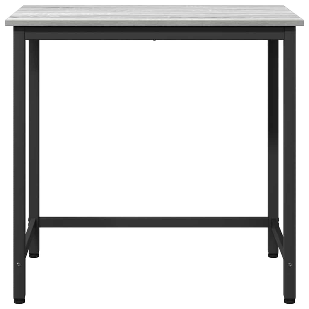 Tafel Grijs Sonoma 100 x 50 x 76,5 cm Engineered hout en staal