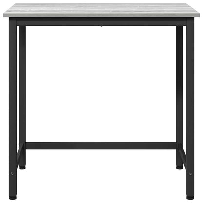 Tafel Grijs Sonoma 100 x 50 x 76,5 cm Engineered hout en staal
