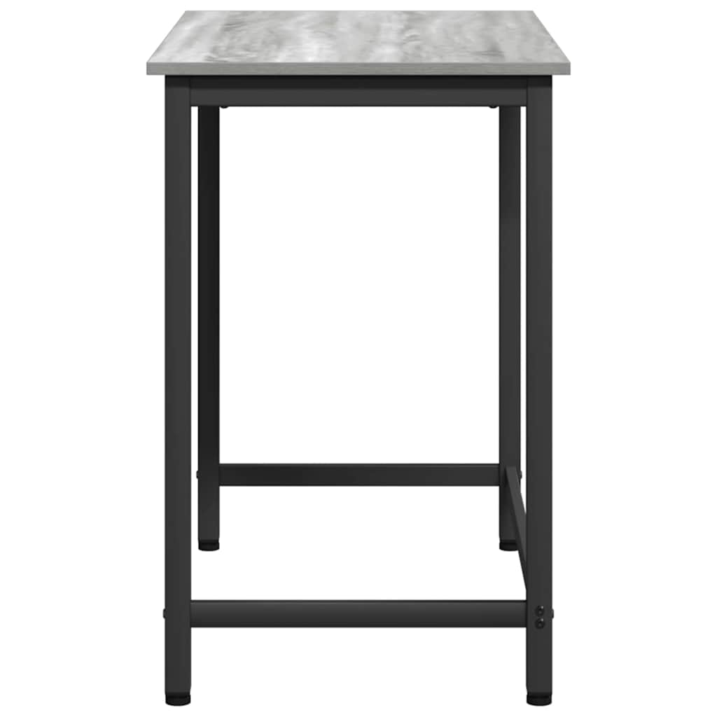 Tafel Grijs Sonoma 100 x 50 x 76,5 cm Engineered hout en staal