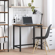 Bureau 100x50x76,5 cm oudhout engineered hout staal