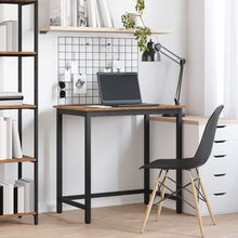 Tafel Oudhout 100 x 50 x 76,5 cm Engineered hout en staal