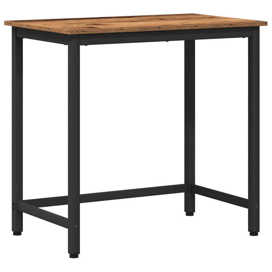 Tafel Oudhout 100 x 50 x 76,5 cm Engineered hout en staal