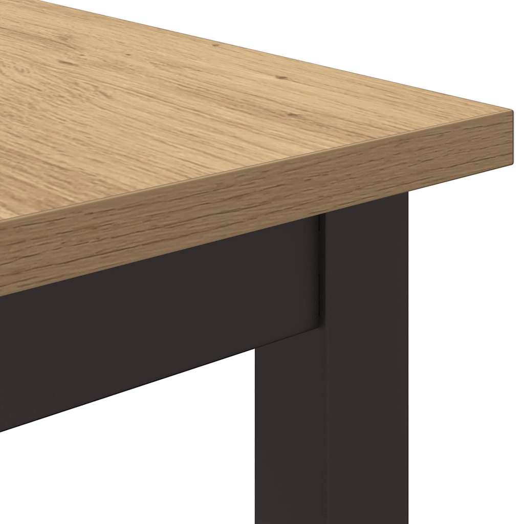Tafel Artisan Eiken 100 x 50 x 76,5 cm Engineered hout en staal