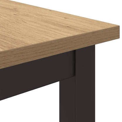Tafel Artisan Eiken 100 x 50 x 76,5 cm Engineered hout en staal