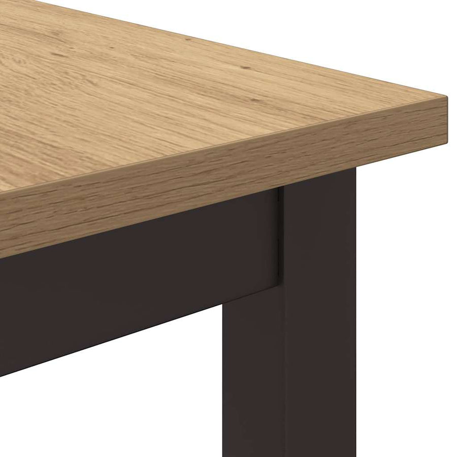 Tafel Artisan Eiken 100 x 50 x 76,5 cm Engineered hout en staal