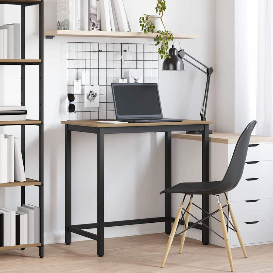 Tafel Artisan Eiken 100 x 50 x 76,5 cm Engineered hout en staal