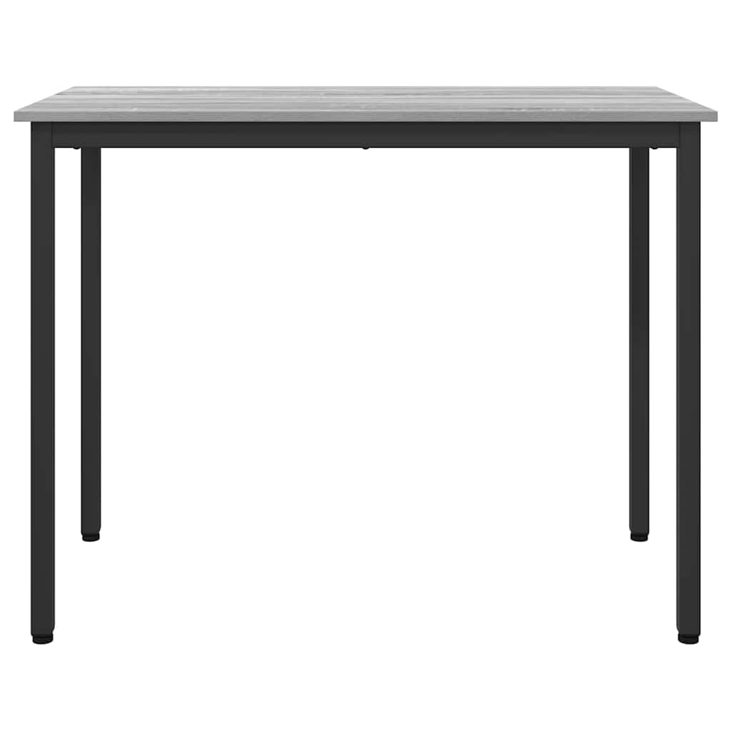 Tafel Grijs Sonoma 100 x 50 x 76,5 cm Engineered hout en staal