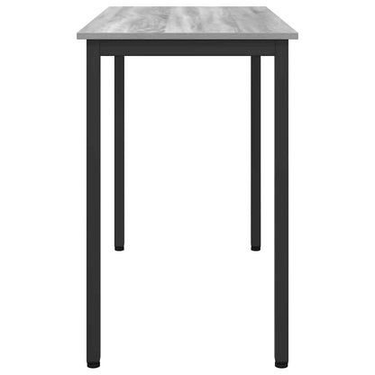 Tafel Grijs Sonoma 100 x 50 x 76,5 cm Engineered hout en staal