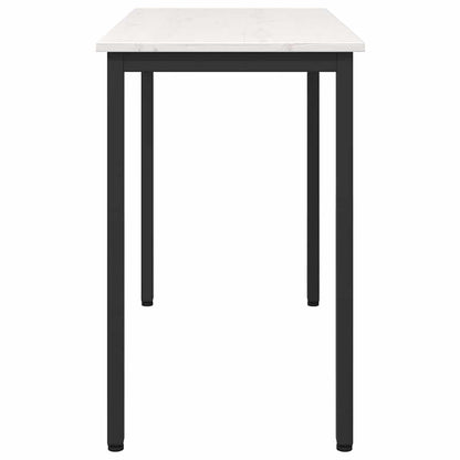 Tafel Wit 100 x 50 x 77 cm Engineered hout en staal