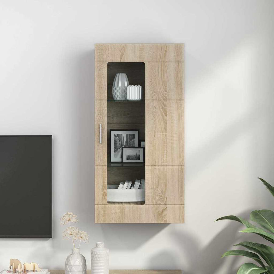 Houten Kast Sonoma Eiken 50 x 29 x 100 cm Bewerkt hout