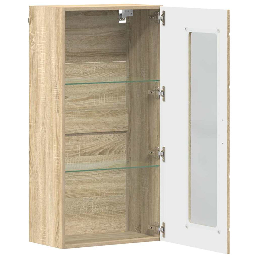 Houten Kast Sonoma Eiken 50 x 29 x 100 cm Bewerkt hout