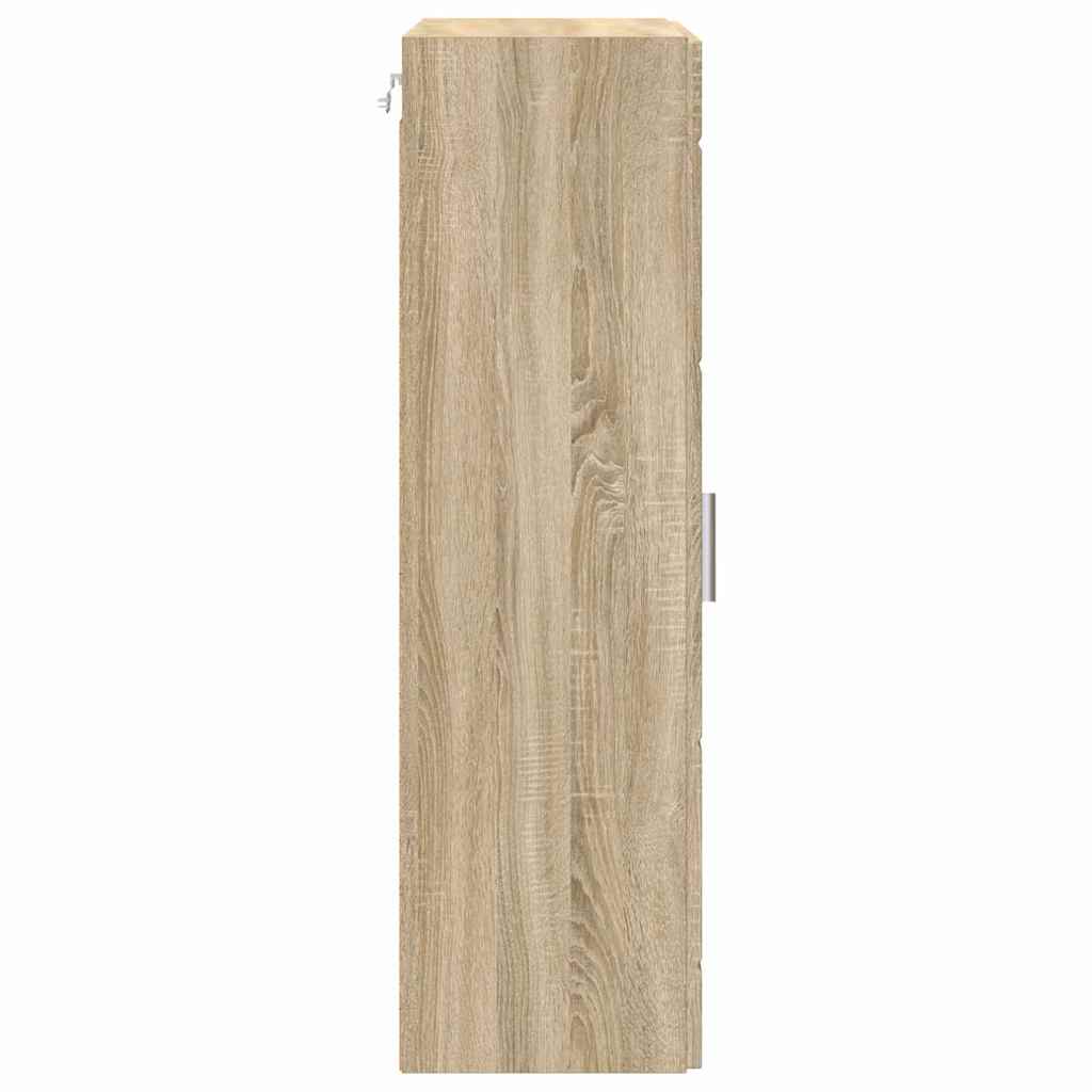 Houten Kast Sonoma Eiken 50 x 29 x 100 cm Bewerkt hout