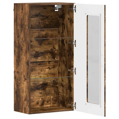 Houten Kast Gerookt eiken 50 x 29 x 100 cm Bewerkt hout