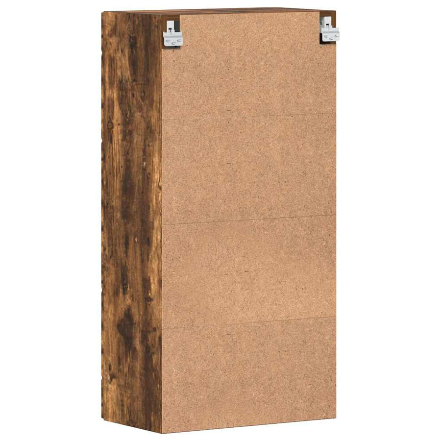 Houten Kast Gerookt eiken 50 x 29 x 100 cm Bewerkt hout