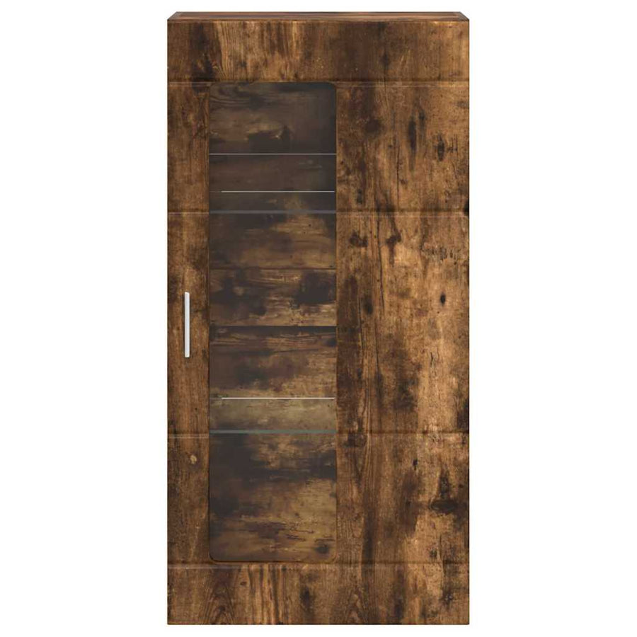 Houten Kast Gerookt eiken 50 x 29 x 100 cm Bewerkt hout