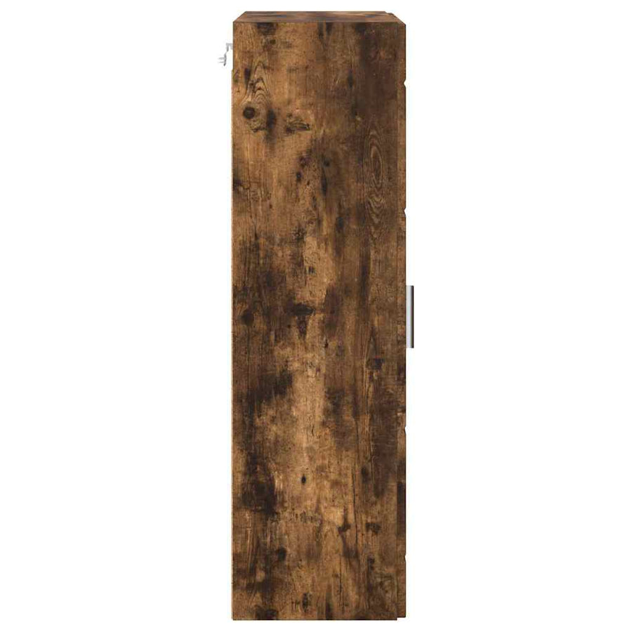 Houten Kast Gerookt eiken 50 x 29 x 100 cm Bewerkt hout