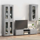 Wooden Cabinet Grey Sonoma 50 x 29 x 100 cm Engineered wood