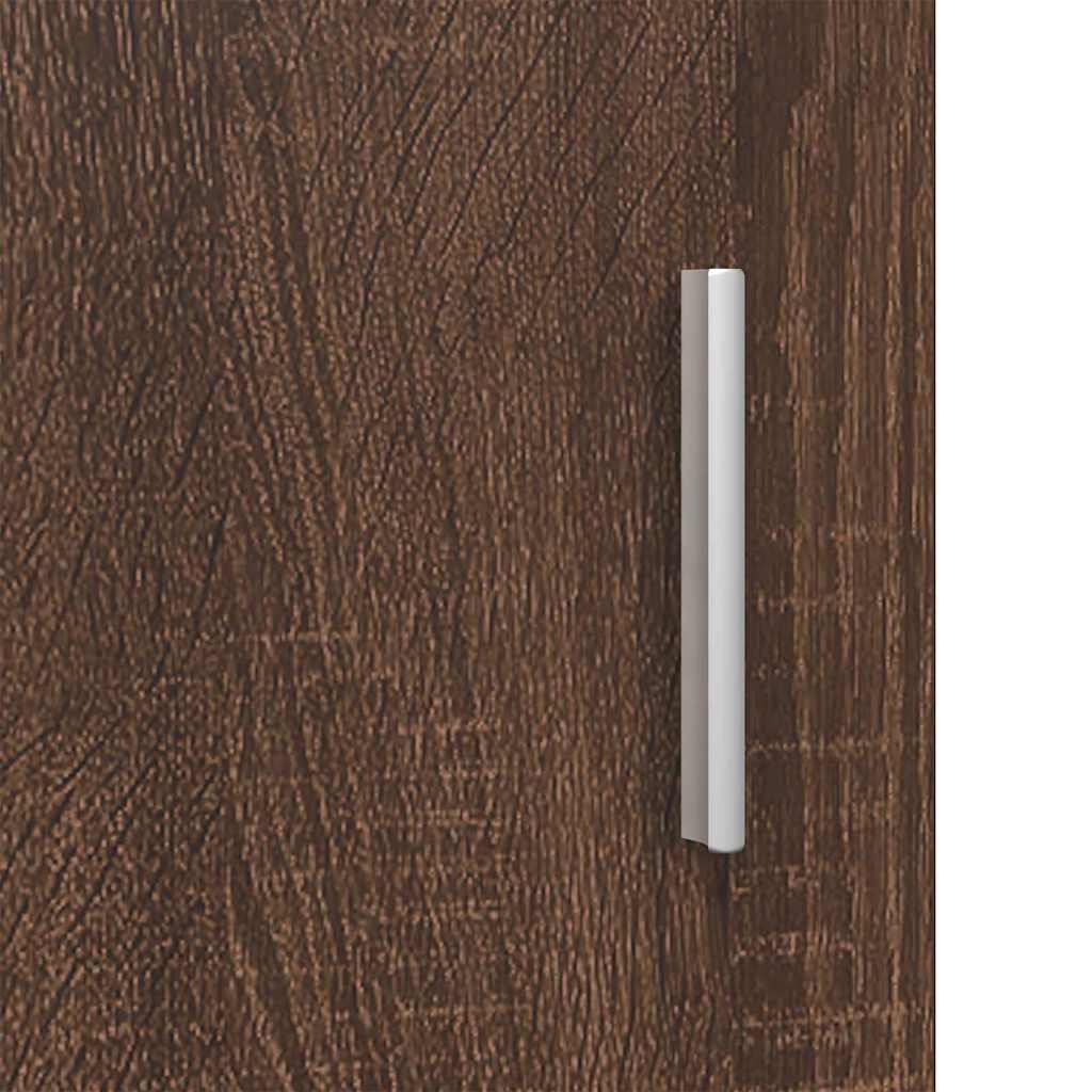 Houten Kast Bruin Eiken 50 x 29 x 100 cm Bewerkt hout
