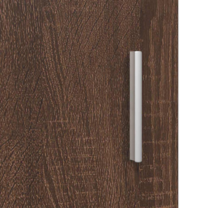 Houten Kast Bruin Eiken 50 x 29 x 100 cm Bewerkt hout