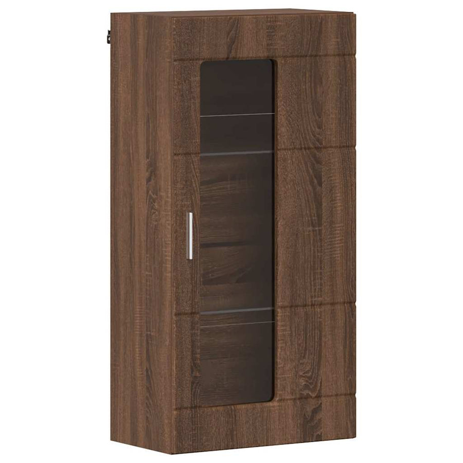 Houten Kast Bruin Eiken 50 x 29 x 100 cm Bewerkt hout