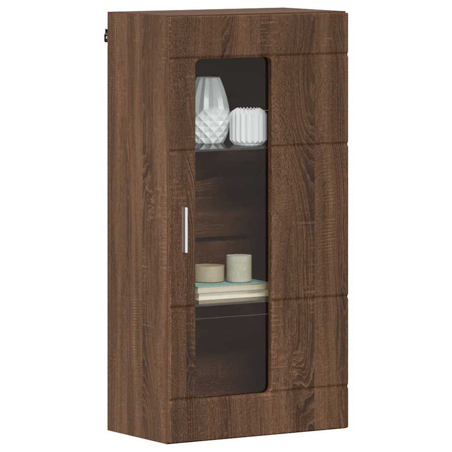 Houten Kast Bruin Eiken 50 x 29 x 100 cm Bewerkt hout