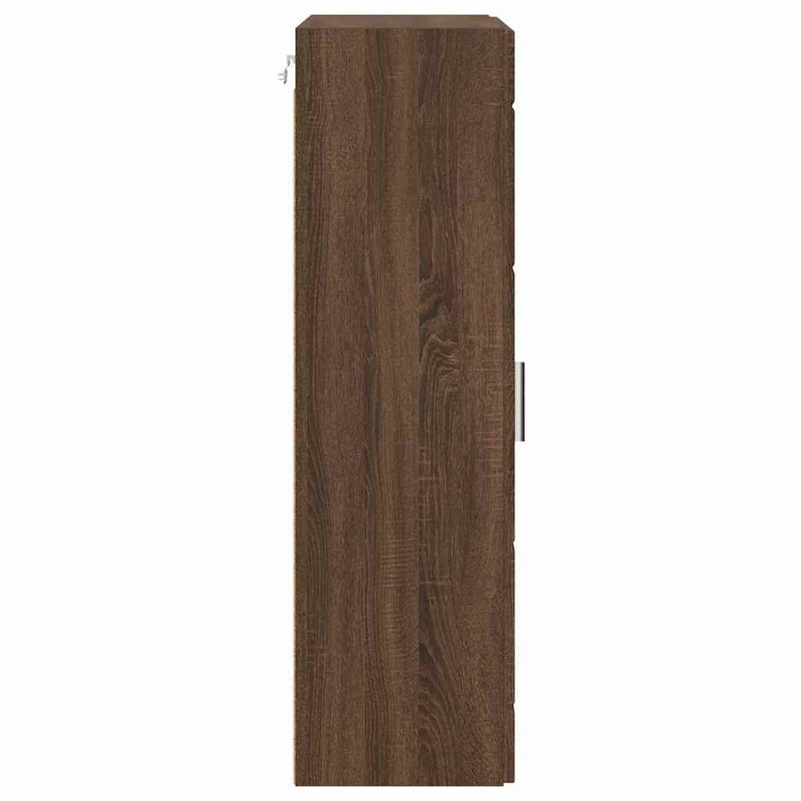 Houten Kast Bruin Eiken 50 x 29 x 100 cm Bewerkt hout