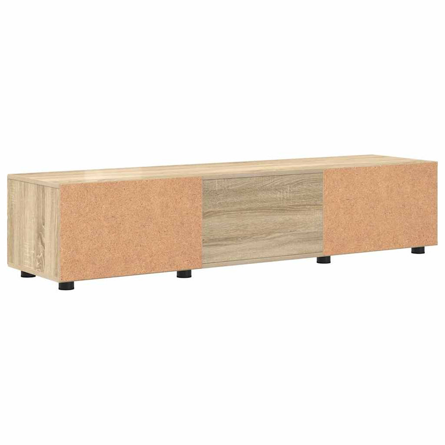 Houten Kast met lade Sonoma Eiken 150 x 39 x 30 cm Bewerkt hout